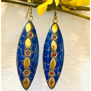 Handmade Tibetan earring